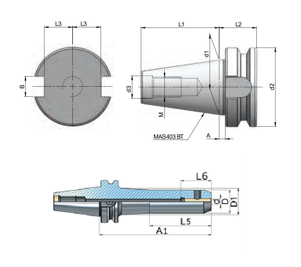 TEMAK Çap 42 mm M12x16 Veldon Tutucu